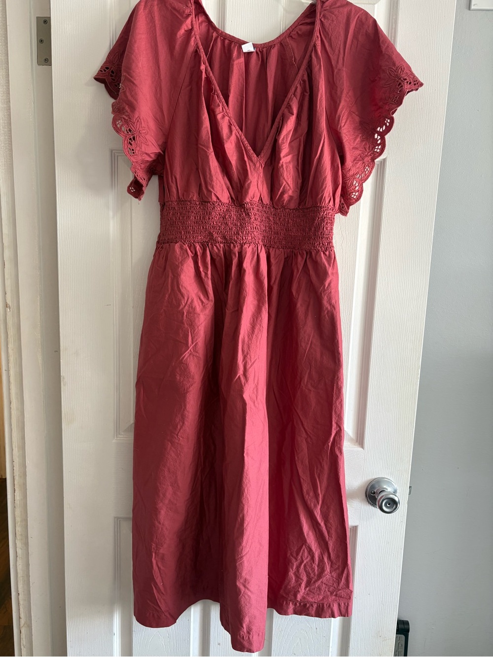 Berry/maroon maxi dress